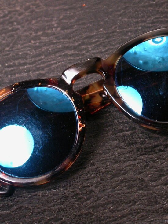 Authentic Illsteva Leonard Modern Blonde Tortoise Sunglasses Handmade Italy main image 8